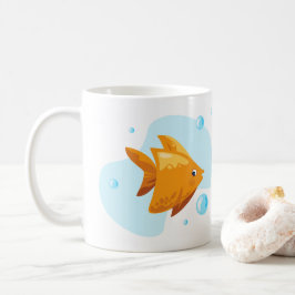 かわいい水中世界。海ライフ。魚 コーヒーマグカップ