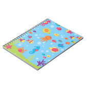 かわいい水中場面 ノートブック (左側)