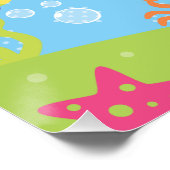 かわいい水中場面 ポスター (コーナー)