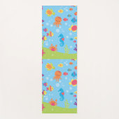 かわいい水中場面 ヨガマット (正面)