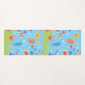 かわいい水中場面 ヨガマット (正面(横))