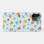 かわいい水中海洋生物とカラフルな魚のiPhoneカバー Case-Mate iPhoneケース (裏面(横))