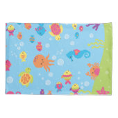 かわいい水中Scene.ai 枕カバー (裏面)