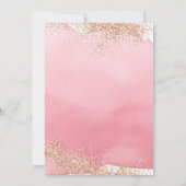 かわいい水彩ねこちゃん冬のコート 赤ちゃん歓迎会 招待状 (裏面)