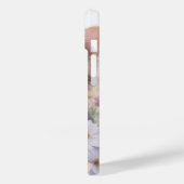 かわいい水彩ねこ 花柄 Case-Mate iPhoneケース (裏面 / 左)