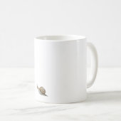 かわいい水彩のきのこ模様のコーヒーマグカード コーヒーマグカップ (正面右)