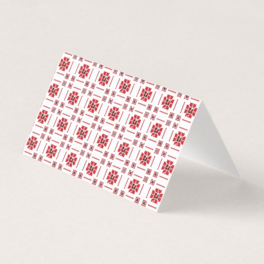 かわいい水彩の冬のキツネのクリスマス写真 (裏面)