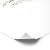 かわいい水彩の赤ちゃん動物とアルファベットの文字 ポスター (コーナー)