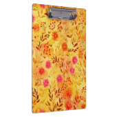 かわいい水彩の野生の花 クリップボード (右)