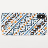 かわいい水彩アステカ柄 Case-Mate iPhoneケース (裏面(横))