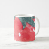 かわいい水彩イチゴ コーヒーマグカップ (正面右)