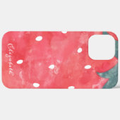 かわいい水彩イチゴ Case-Mate iPhoneケース (裏面 / 右)