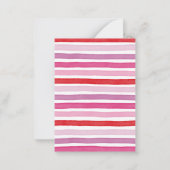 かわいい水彩コアラの子供用バレンタインカード ノートカード (裏面)