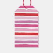 かわいい水彩コーラ・キッズバレンタイン ギフトタグ (裏面)