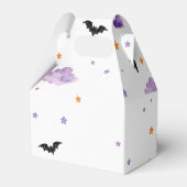 かわいい水彩ハロウィン 誕生日 フェイバーボックス (裏面サイド)