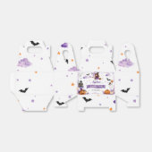かわいい水彩ハロウィン 誕生日 フェイバーボックス (折り畳みなし)