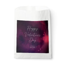 かわいい水彩ハートのバレンタイン