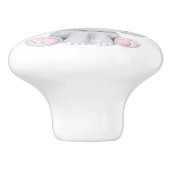 かわいい水彩ベビーゾウ女用 セラミックノブ (側面)