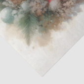 かわいい水彩冬の森のキツネデコページ 薄葉紙 (詳細)