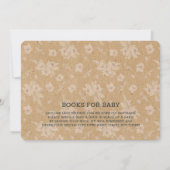 かわいい水彩印鑑ベビースワ男女兼用ーナー 招待状 (裏面)