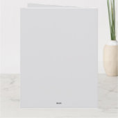 かわいい水彩国素朴イラスト カード (裏面)