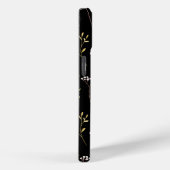 かわいい水彩夏の野草モノグラムの Case-Mate iPhoneケース (裏面 / 右)