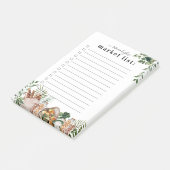 かわいい水彩市場ショッピング一覧 |モノグラム ポストイット (アングル)