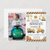 かわいい水彩建築子供の誕生日 ポストカード (正面/裏面)