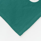 かわいい水彩海動物のパターン フリースブランケット (角)