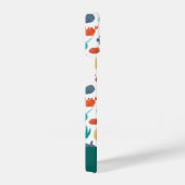 かわいい水彩海動物のパターン iPhoneケース (右側面)