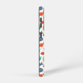 かわいい水彩海動物のパターン SAMSUNG GALAXYケース (右側面)