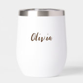 かわいい水彩熊とパーソナライズされたかわいい (背面)