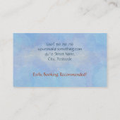 かわいい水彩猫たち|キャットシッター 名刺 (裏面)