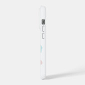 かわいい水彩猫のスマホケース iPhoneケース (左側面)