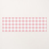 かわいい水彩猫トレーニングピンクジンガムフィットネス ヨガマット (裏面(横))