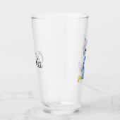 かわいい水彩猫（子猫）デザイン タンブラーグラス (右)