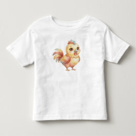 かわいい水彩画のひよこ - 子供用Tシャツ トドラーTシャツ