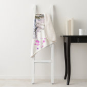 かわいい水彩画の子ネコ シェルパブランケット (インサイチュ)