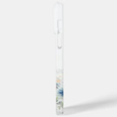 かわいい水彩画の赤いポメラニアンの子犬 Case-Mate iPhoneケース (裏面 / 左)