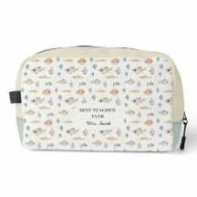 かわいい水彩画の魚のベストティーチャー