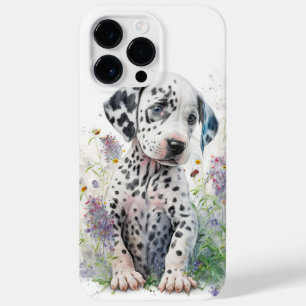 かわいい水彩白黒ダルメーションパピー Case-Mate iPhone 14 PRO MAXケース