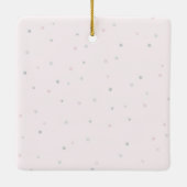 かわいい水彩自転車 セラミックオーナメント (裏面)