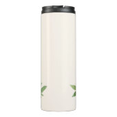 かわいい水彩花最高の先生 タンブラー (裏面)