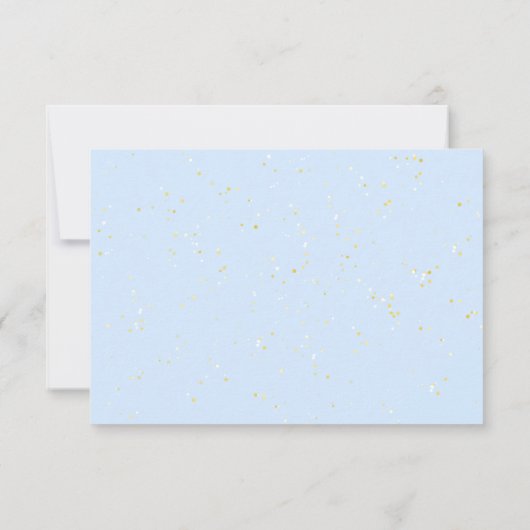 かわいい水彩虹の誕生日パーティーの写真 サンキューカード (裏面)