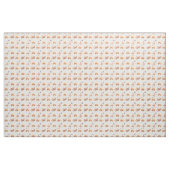 かわいい水彩虹の飛行機のパターン ファブリック (ヤード)