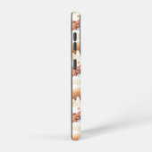 かわいい水彩虹の飛行機のパターン SAMSUNG GALAXYケース (右側面)