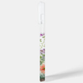 かわいい水彩赤ポメラニア犬子犬 Case-Mate iPhoneケース (裏面 / 左)