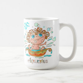 かわいい水族館の子どもたち コーヒーマグカップ