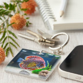 かわいい水槽 キーホルダー (正面右)