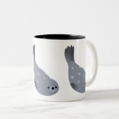 かわいい水泳漫画ハーバーシール ツートーンマグカップ (正面右)